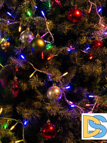 Светодиодная гирлянда Uniel (UL-00003948) разноцветный ULD-S0500-100/DTA Multi IP20 Crystal