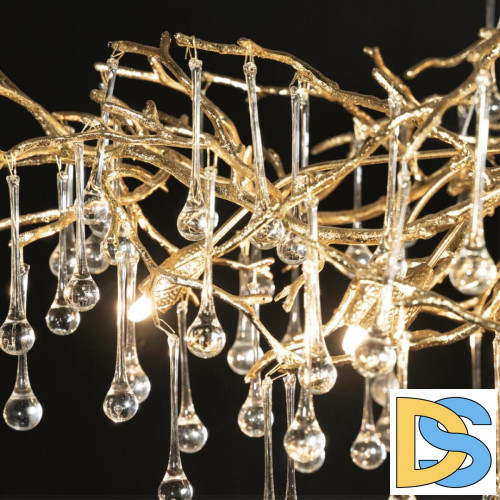 Подвесная люстра Loft IT Bijout 10067/1500 GD