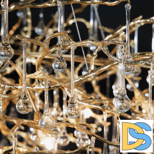 Подвесная люстра Loft IT Bijout 10067/1500 GD