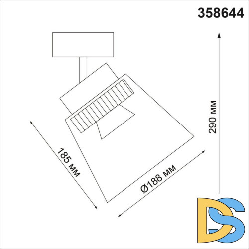 Спот Novotech Artik 358644