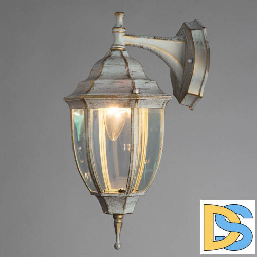 Уличный настенный светильник Arte Lamp Pegasus A3152AL-1WG