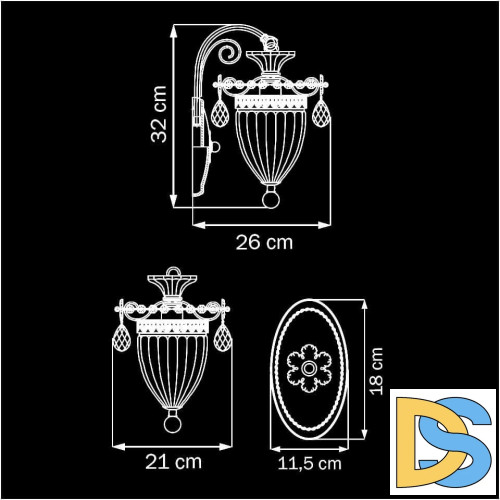 Бра Lightstar Schon 790614