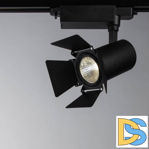 Трековый светодиодный светильник Arte Lamp Track Lights A6720PL-1BK