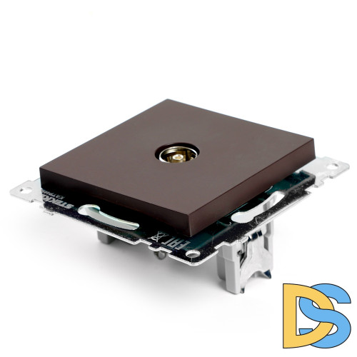 Розетка телевизионная 1-местная Stekker Катрин GLS00-7108-04 49024