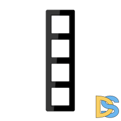 Рамка четырехместная Jung AF584BFSW