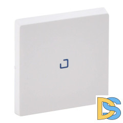Лицевая панель Legrand Valena Life выключателя одноклавишного с подсветкой белая 755100