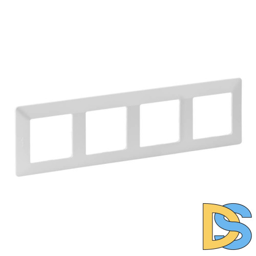 Рамка 4-постовая Legrand Valena Life Жемчуг 754144
