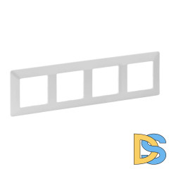 Рамка 4-постовая Legrand Valena Life Жемчуг 754144
