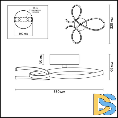 Бра Lumion Lane 3773/20WL