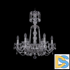 Подвесная люстра Bohemia Ivele Crystal 1402/6/195/XL-64 Ni