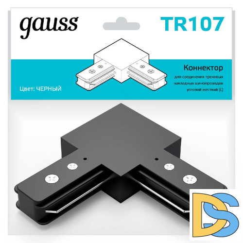 Коннектор L-образный Gauss TR107