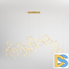 Подвесная люстра Eurosvet Uma 90168/14 медь a061147