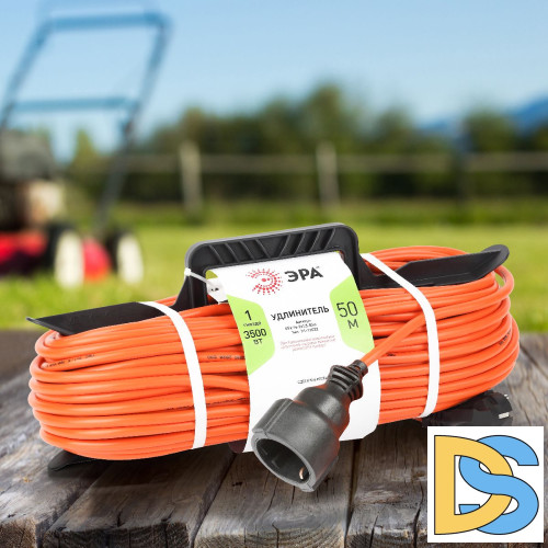 Удлинитель силовой Эра UFx-1e-3x1.5-50m Б0046814