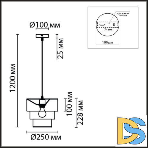 Подвесной светильник Lumion Ilaida 8038/1