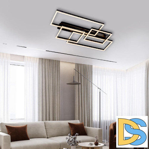 Потолочная люстра LED4U L11046-4 BK