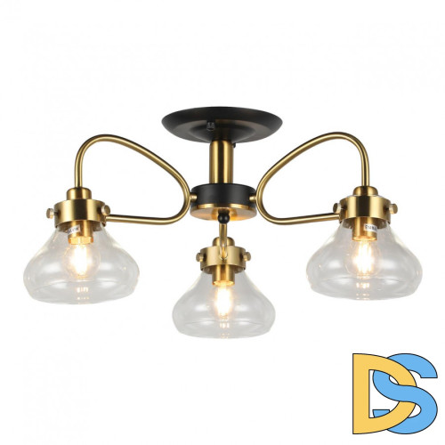 Потолочная люстра IMEX MD.73963-3-S-BK+BR