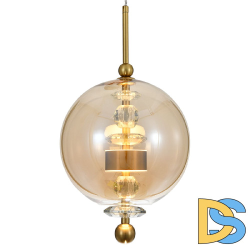 Подвесной светильник Indigo Illusione 11055/1P Amber V000188L