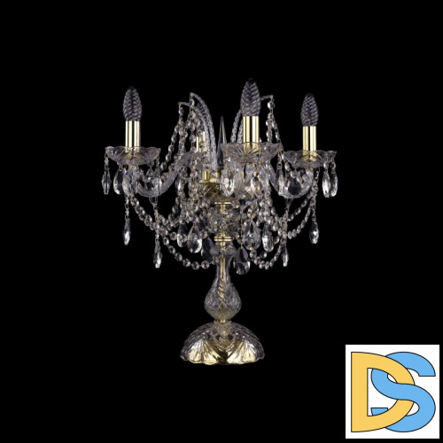 Настольная лампа Bohemia Ivele Crystal 1411L/4/141-47 G