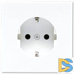 Розетка 2K+З Jung LS1520WW
