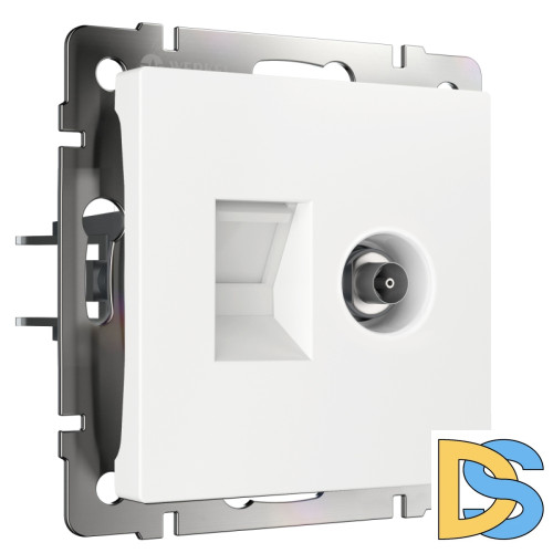 Розетка ТВ+Ethernet Werkel 4690389174414 W1181301