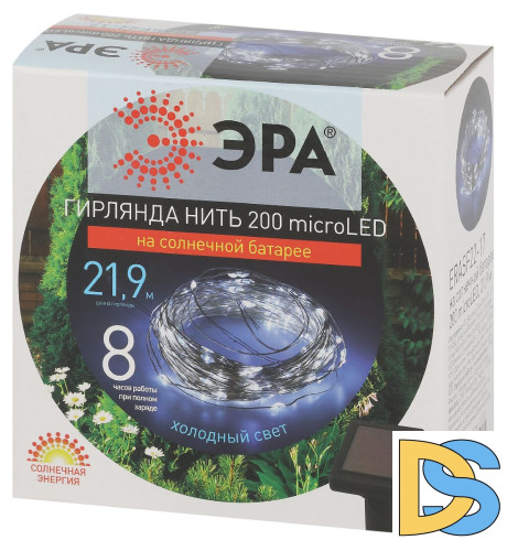 Садовая гирлянда Нить Эра ERASF22-17 Б0053368