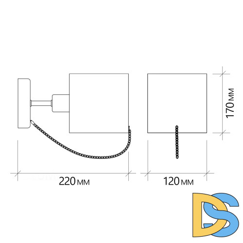 Бра Escada Intense 683/1A