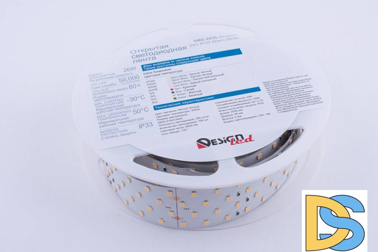Светодиодная лента DesignLed DSG2280-24-WW-33 000533
