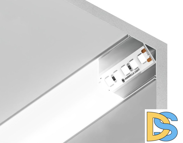 Алюминиевый угловой профиль Ambrella Light Alum Profile GP2150AL