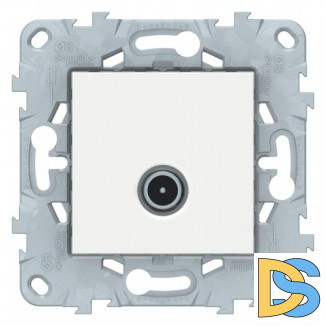 Розетка телевизионная единственная ТV, Белый, серия Unica New, Schneider Electric