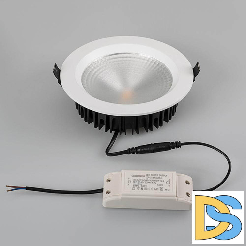 Встраиваемый светодиодный светильник Arlight LTD-187WH-Frost-21W Day White 021496