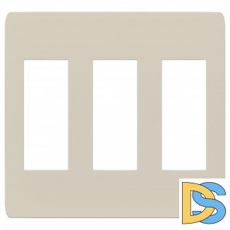 Рамка 3-ая (тройная), Шампань/Белый, серия Unica Studio, Schneider Electric