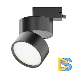 Трековый однофазный светильник Maytoni Onda TR007-1-12W4K-B-1