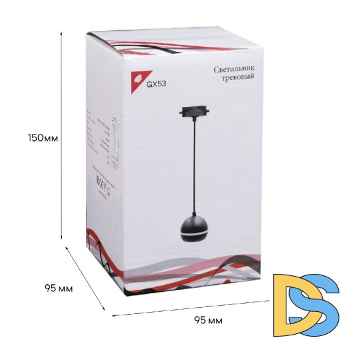 Трековый однофазный светильник Reluce 53015-0.9-001CT GX53 BK