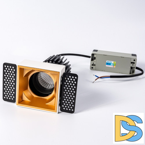 Встраиваемый светильник Fiberli MR1215 (квадратная рамка) 12130105