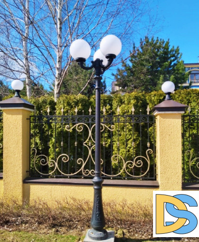 Парковый фонарь Fumagalli Globe G30.202.R30.AYF1R