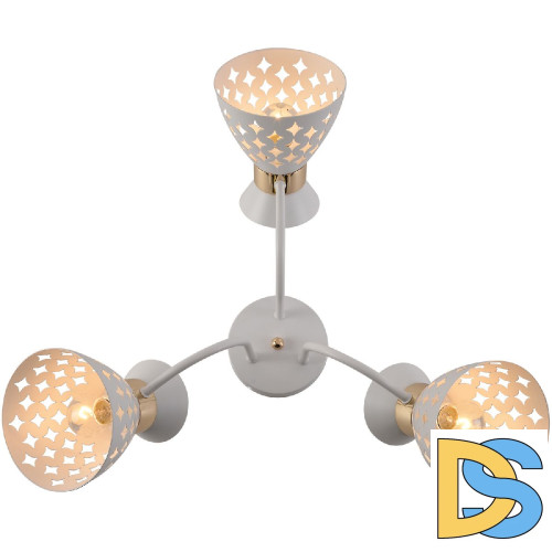 Потолочная люстра Reluce 01579-3.3-03 WH+FGD