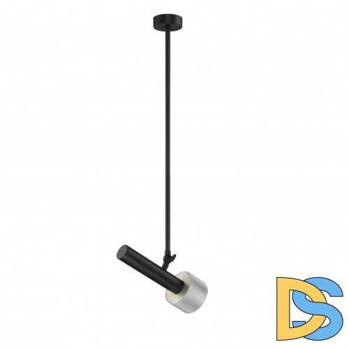 Подвесной светильник iLedex Delta 2361-1 BK+SL