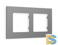 Рамка двухместная Ambrella Volt Qubi AF250502