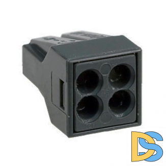 Клемма монтажная WAGO 4х0,75-2,5 (WAGO 773-304)