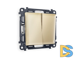 Комплект механизма 2-кл выключателя Ambrella Volt Alfa MA603010