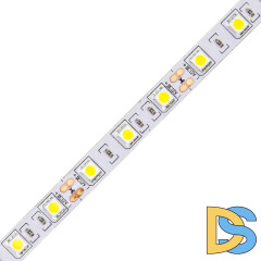 Светодиодная лента Volpe 14,4W/m 60LED/m 5050SMD RGB 5M ULS-Q221 5050-60LED/m-10mm-IP20-DC12V-14,4W/m-5M-RGB UL-00004354