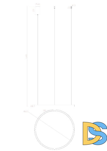 Подвесная люстра Arte Lamp Smooth A2223SP-1PB
