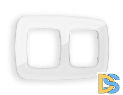 Рамка двухместная Ambrella Volt Radian OF350102