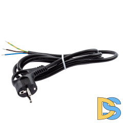 Шнур сетевой с вилкой Эра U-3x1-2m-B Б0048699