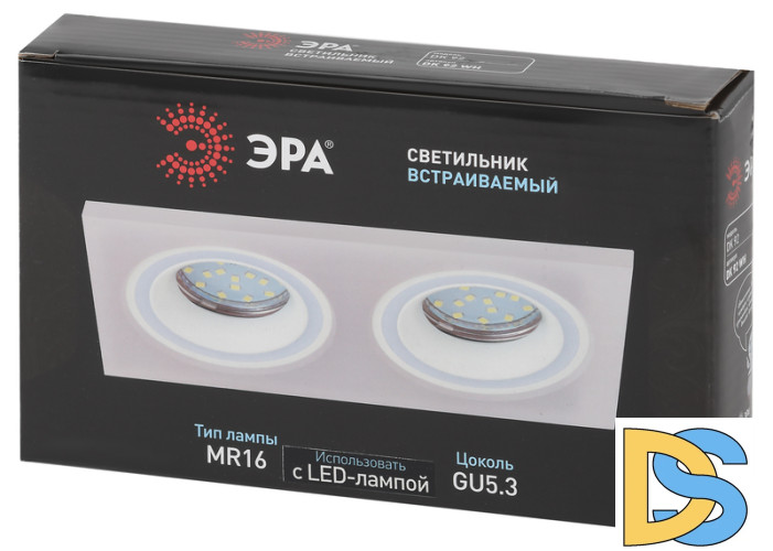 Встраиваемый светильник Эра DK92 WH Б0054362