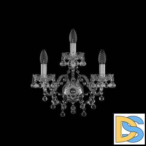 Бра Bohemia Ivele Crystal 1409B/2+1/160 Ni