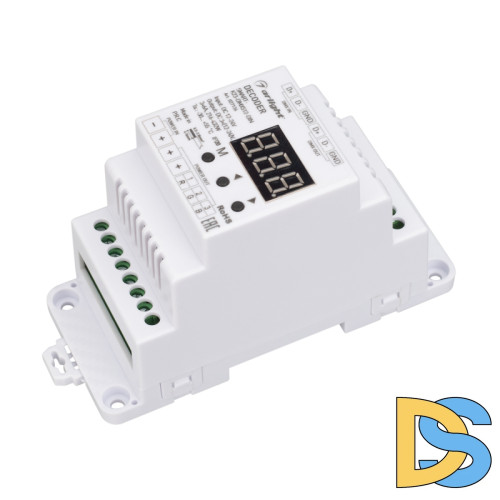 Декодер Arlight Smart-K23-DMX512-Din (12-24V, 3x6A) 027126