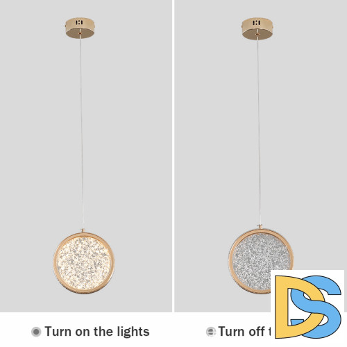 Подвесной светильник Delight Collection OMD821600 OMG0728S gold