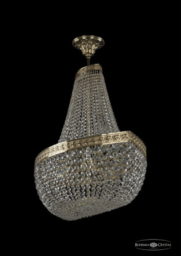 Люстра на штанге Bohemia Ivele Crystal 19283/H1/90IV G