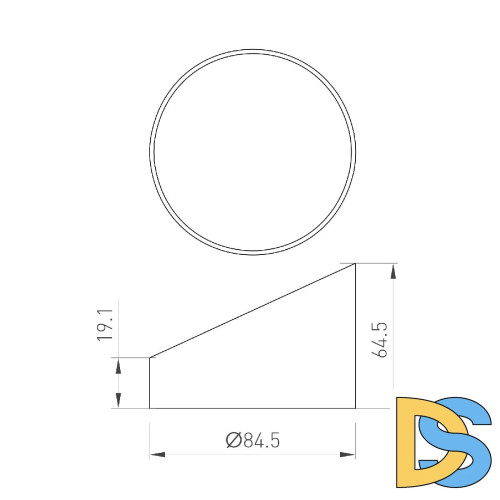 Бленда Arlight LGD-HOOD-R85 (WH) 046771